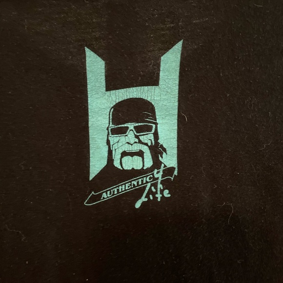 Hulk Hogan WWE WWF ZombieMania Black Graphic T-Shirt, Youth L 10/12 cotton - Picture 4 of 6